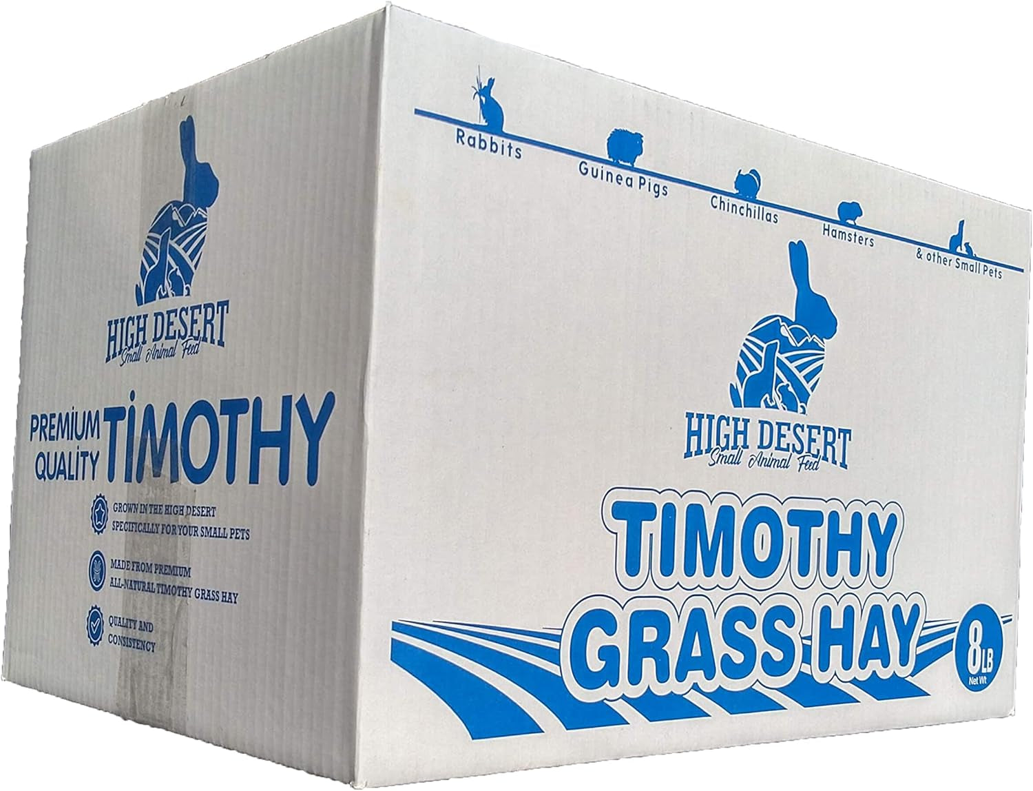 2Nd Cutting Timothy Grass Hay for Guinea Pigs, Rabbits, and More Small Animal Pets